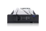 Icy Dock MB171SP-1B Hard Drive Backplane 13,3 cm (5.25") Carrier Panel Schwarz, Silber