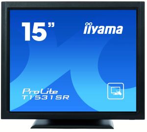 iiyama ProLite T1531SR-B3 Computerbildschirm 38,1 cm (15") 1024 x 768 Pixel LED Touchscreen Tisch Schwarz