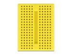 DELOCK Experimentier-Mini Steckbrett 170 Kontakte gelb
