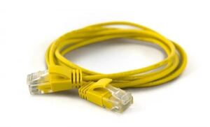 Wantec 7285 Netzwerkkabel Gelb 1 m Cat6a U/UTP (UTP)