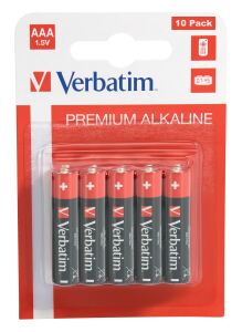Verbatim AAA-Alkalibatterien