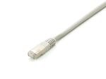 Equip Cat.6A Platinum S/FTP Patchkabel, Grau, 1.0m, 10pcs/set