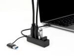 DELOCK 4 Port USB 3.2 Gen 1 Hub mit USB-C oder USB-A