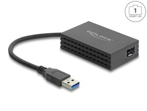 DELOCK USB Typ-A Adapter zu 1x SFP Gigabit LAN
