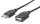 Manhattan Hi-Speed USB 2.0 Verlängerungskabel, USB 2.0, Typ A Stecker - Typ A Buchse, 480 Mbps, 1 m, Schwarz