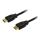 LogiLink CH0076 HDMI-Kabel 0,2 m HDMI Typ A (Standard) Schwarz