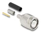 DELOCK TNC Stecker z.Crimpen LMR200 passend.schrumpfschlauch