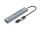 Conceptronic HUBBIES20GP 7-Port USB 3.2 Gen 1 Hub mit Netzteil, 5Gbps, USB-C x 3, USB-A x 4
