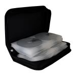 MediaRange BOX55 CD-Hülle Geldbörsenhülle 96 Disks Schwarz