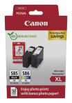 Canon PG-585XL/CL-586 PVP Druckerpatrone 2 Stück(e) Original Hohe (XL-) Ausbeute Schwarz, Cyan, Magenta, Gelb