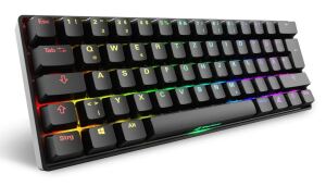 Sharkoon 100065629 Tastatur Haus USB QWERTZ Deutsch Schwarz