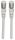 Intellinet Netzwerkkabel mit Cat6a-Stecker und Cat7-Rohkabel, S/FTP, 100% Kupfer, LS0H, 10 m, grau