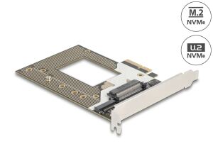 DELOCK PCI Express 4.0 x4 Karte zu 1 x NVMe M.2 Key M 110 mm