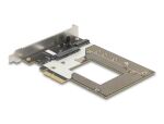 DELOCK PCI Express 4.0 x4 Karte zu 1 x NVMe M.2 Key M 110 mm