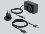 DeLOCK USB Type-C Dockingstation für 2 x SATA HDD / SSD transparent