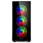 Sharkoon TG5 Pro RGB Midi Tower Schwarz
