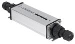 Intellinet Outdoor Gigabit High-Power PoE+ Extender, IEEE 802.3at/af Power over Ethernet (PoE+/PoE), verlängert die Reichweite einer PoE-Verbindung um zusätzliche 100 Meter, Metall, IP65
