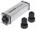 Intellinet Outdoor Gigabit High-Power PoE+ Extender, IEEE 802.3at/af Power over Ethernet (PoE+/PoE), verlängert die Reichweite einer PoE-Verbindung um zusätzliche 100 Meter, Metall, IP65
