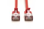 Digitus CAT 6A F-FTP Slim Patchkabel, 5m, Rot