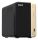 QNAP TS-264 NAS Tower Intel® Celeron® N5095 8 GB 0 TB QNAP QTS Schwarz, Gold