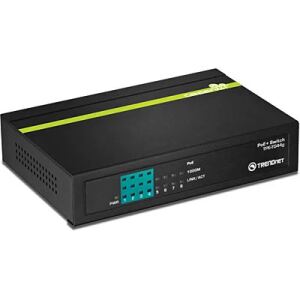 Trendnet TPE-TG44G Netzwerk-Switch Unmanaged Power over Ethernet (PoE) Schwarz