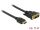 DeLOCK 85656 Videokabel-Adapter 5 m HDMI Typ A (Standard) DVI Schwarz