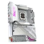 GIGABYTE Z890 AORUS ELITE X ICE Mainboard - Unterstützt Intel Core Ultra (Serie 2) CPUs, 16+1+2 Phasen VRM, bis zu 9500MHz DDR5 (OC), 1xPCIe 5.0 + 4xPCIe 4.0, Wi-Fi 7, 2.5GbE LAN, Thunderbolt 4