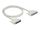 DELOCK Serielles Kabel D-Sub 37 Stecker zu Buchse 1m