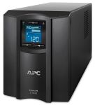 APC Smart-UPS C, Line-Interactive, 1000VA, Tower, 230V, 8x IEC C13 Ausgänge, SmartConnect, USB und serielle Kommunikation, AVR, Grafik-LCD