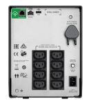APC Smart-UPS C, Line-Interactive, 1000VA, Tower, 230V, 8x IEC C13 Ausgänge, SmartConnect, USB und serielle Kommunikation, AVR, Grafik-LCD