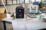 APC Smart-UPS C, Line-Interactive, 1000VA, Tower, 230V, 8x IEC C13 Ausgänge, SmartConnect, USB und serielle Kommunikation, AVR, Grafik-LCD