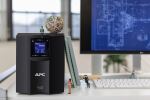APC Smart-UPS C, Line-Interactive, 1000VA, Tower, 230V, 8x IEC C13 Ausgänge, SmartConnect, USB und serielle Kommunikation, AVR, Grafik-LCD