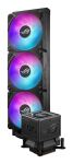 ASUS ROG Ryujin III 360 ARGB Extreme Computergehäuse All-in-One-Flüssigkeitskühler 12 cm Schwarz
