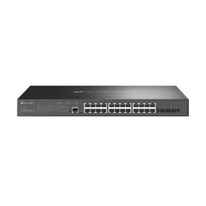 TP-Link Omada SG3428XMP Managed L2+ Gigabit Ethernet (10/100/1000) Power over Ethernet (PoE) 1U Schwarz
