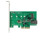 DELOCK PCI Expr Card 1x 36pin SFF +1x 67pin M.2 Key M