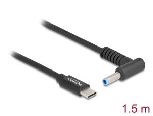 DELOCK Notebook Ladekabel USB Type-C St. HP 4,5 x 3,0 mm