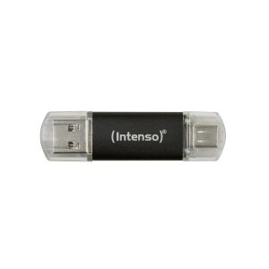 Intenso Twist Line USB-Stick 64 GB USB Type-A / USB Type-C 3.2 Gen 1 (3.1 Gen 1) Anthrazit