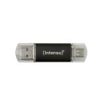 Intenso Twist Line USB-Stick 64 GB USB Type-A / USB Type-C 3.2 Gen 1 (3.1 Gen 1) Anthrazit