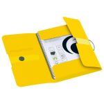 Herlitz 11394343 Sammelmappe Polypropylen (PP) Gelb A4