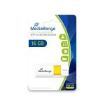 MediaRange MR972 USB-Stick 16 GB USB Typ-A 2.0 Weiß, Gelb
