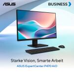 ASUS ExpertCenter P400 AiO P470VAK-BPE627X Intel Core 7 240H 68,6 cm (27") 1920 x 1080 Pixel All-in-One-PC 16 GB DDR5-SDRAM 512 GB SSD Windows 11 Pro Wi-Fi 6E (802.11ax) Schwarz