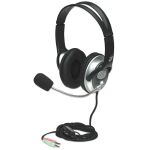 Manhattan Classic Stereoheadset, Flexibles Mikrofon und hohe Audioqualität