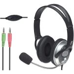 Manhattan Classic Stereoheadset, Flexibles Mikrofon und hohe Audioqualität