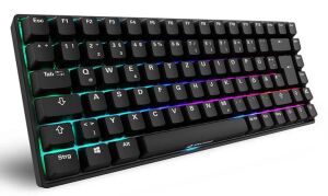 Sharkoon SGK50 S3 Tastatur Gaming USB QWERTZ Deutsch Schwarz