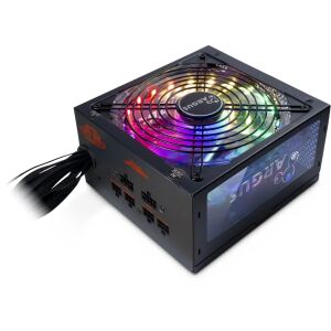 Inter-Tech Argus RGB-650W CM II Netzteil 20+4 pin ATX ATX Schwarz