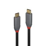 Lindy 36901 USB Kabel 1 m USB C 10 Gbit/s Schwarz, Grau