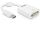 DeLOCK 61765 Videokabel-Adapter 0,125 m DisplayPort DVI-I Weiß