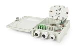 Digitus FTTH/FTTB-Anschlussgehäuse, bestückt, OS2, 12 Fasern, LC/APC
