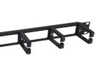 Equip 19" Rack Mount Kabelmanagement-Panel, Schwarz