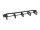Equip 19" Rack Mount Kabelmanagement-Panel, Schwarz